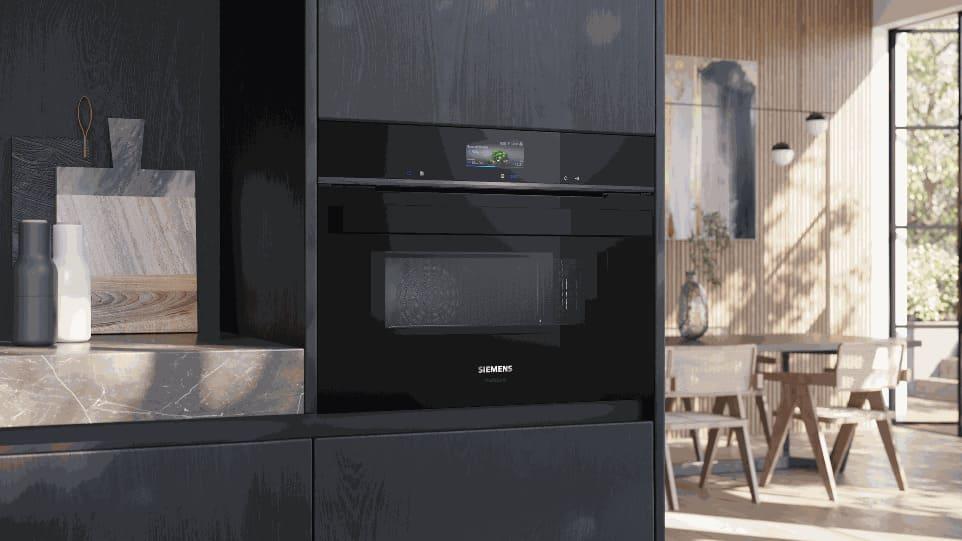 Black Siemens Oven