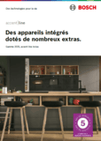 Électroménagers BOSCH & ACCENTLINE. Téléchargez le catalogue pour revendeurs et professionnels du monde de la cuisine
